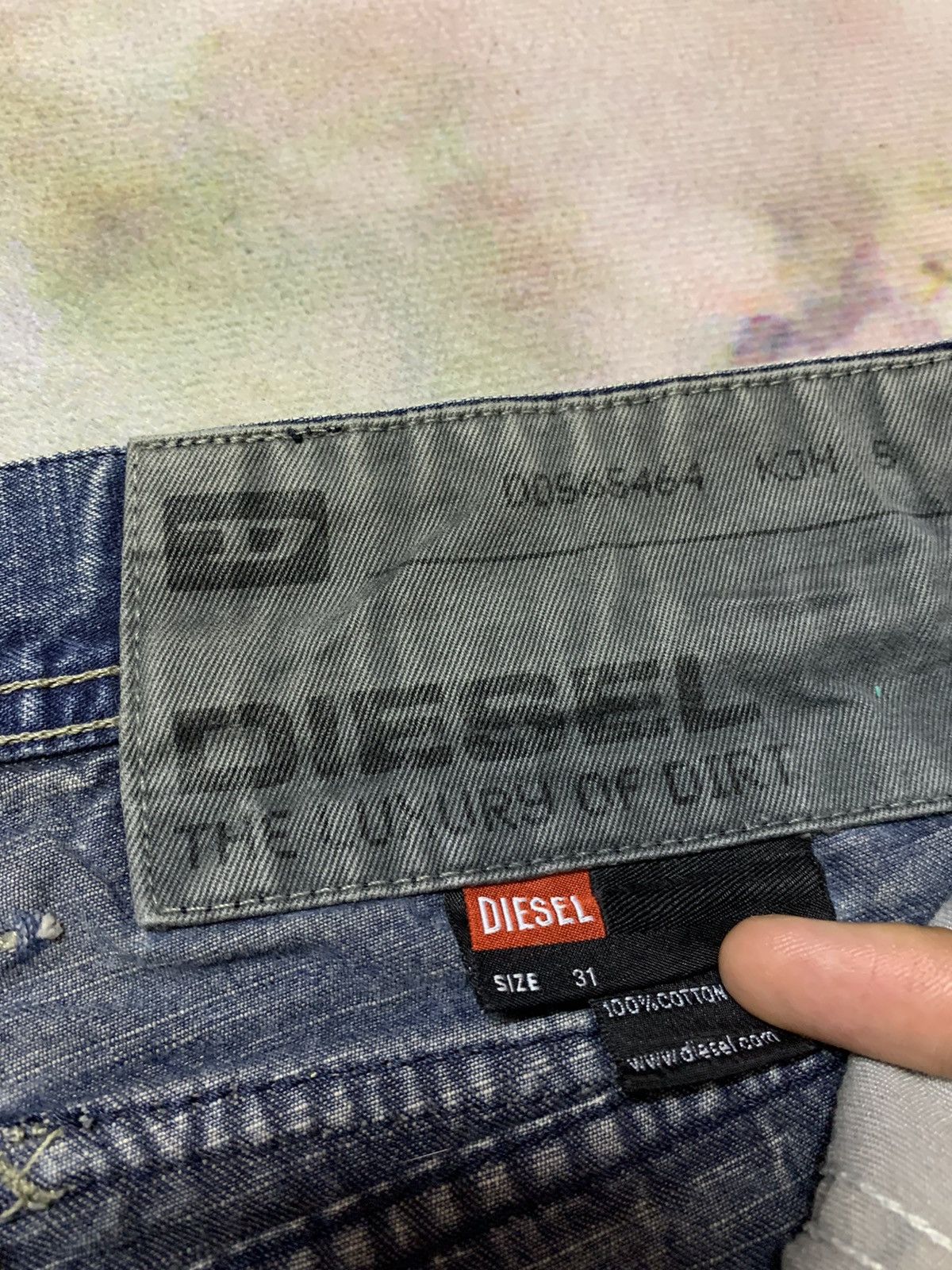 Diesel Carpenter Denim Washed Pants - 6