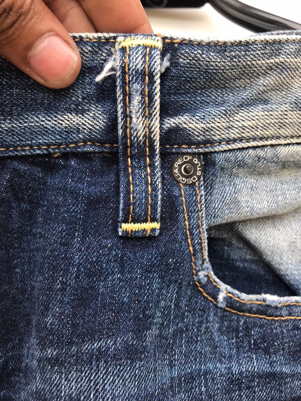 Vintage Dsquared2 Denim Jeans Rare Design - 10