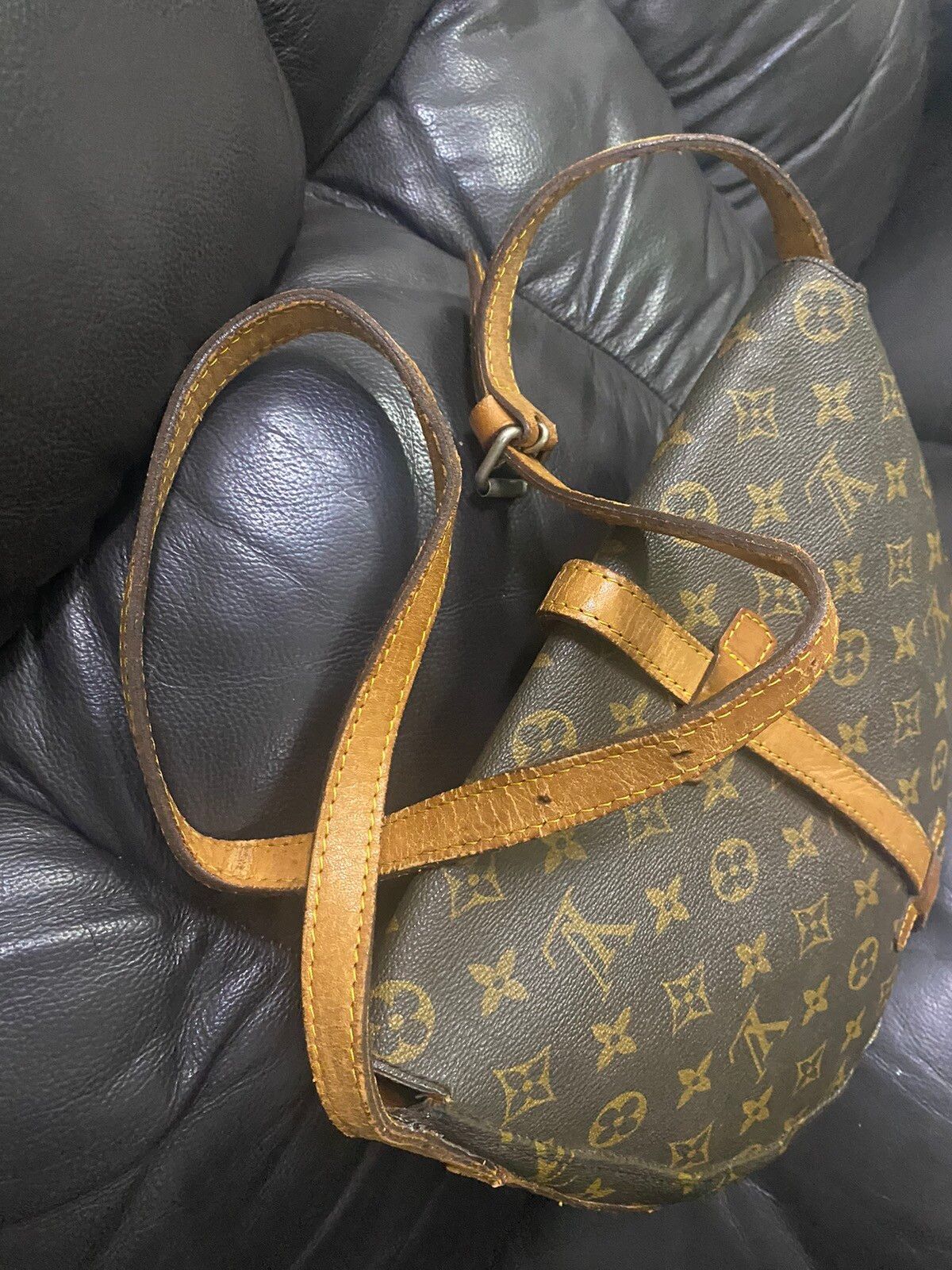 Authentic Vintage Louis Vuitton Chantilly MM REPAIRED - 5