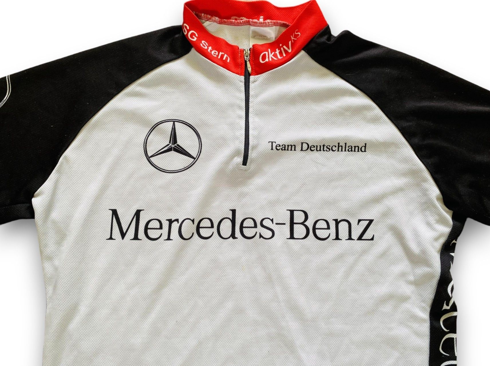 Vintage - Maisch Mercedes-Benz Cycling Jersey T-shirt Sportswear - 2