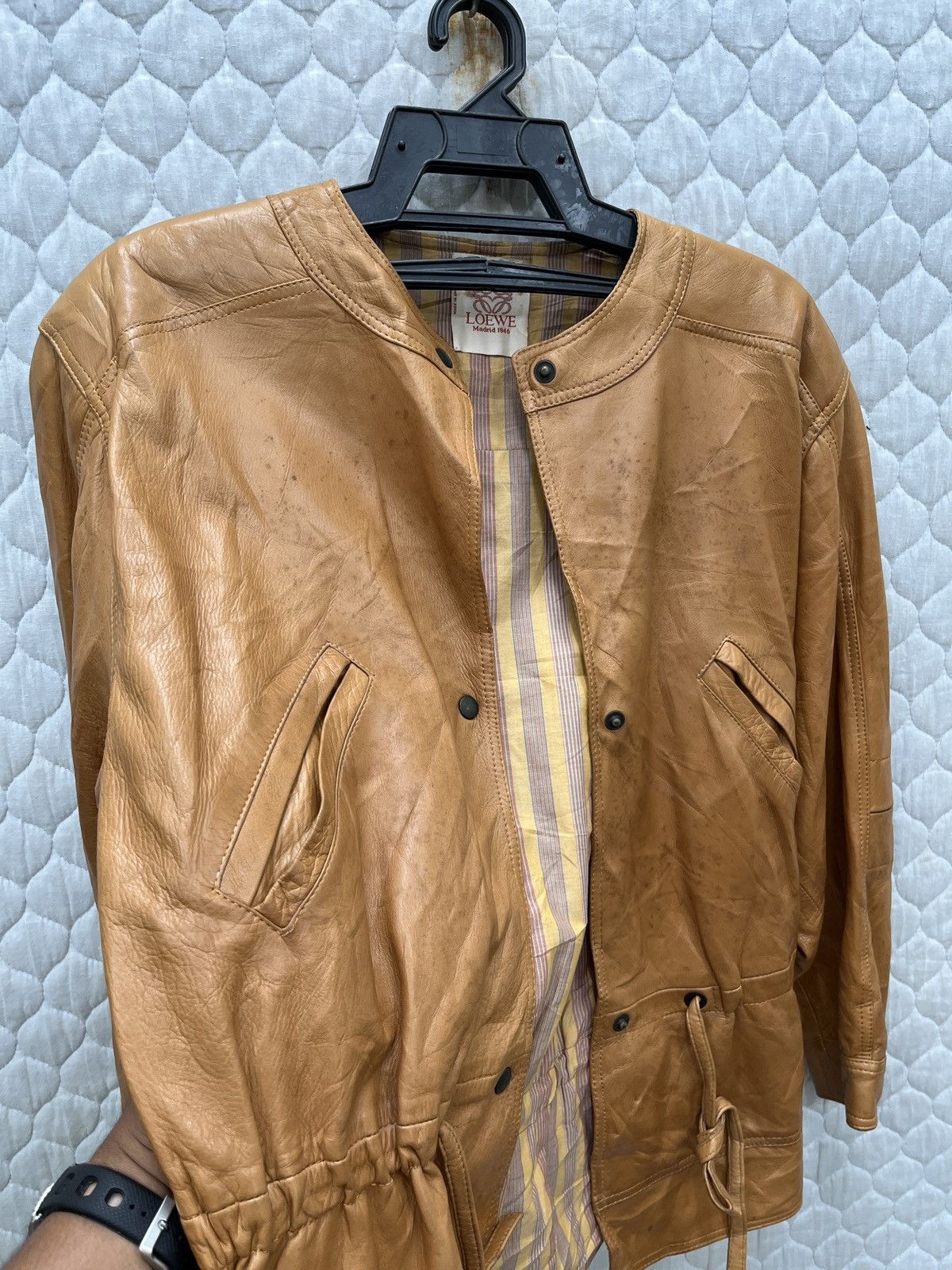 🔥🔥🔥STEALS LOEWE LEATHER JACKET - 11