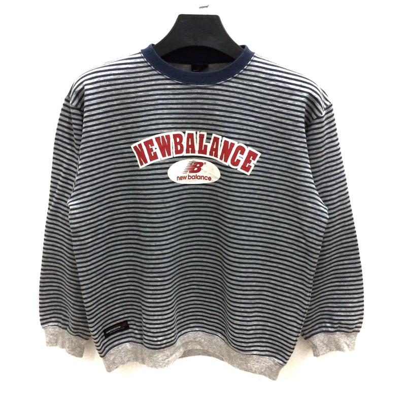 New Balance Striped Design Sweatshirt - 1