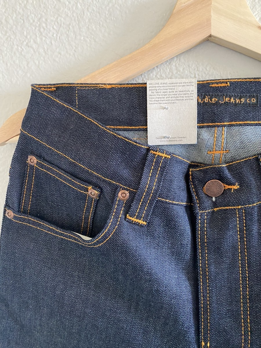 NWT Nudie Grim Tim Dry Denim - 4