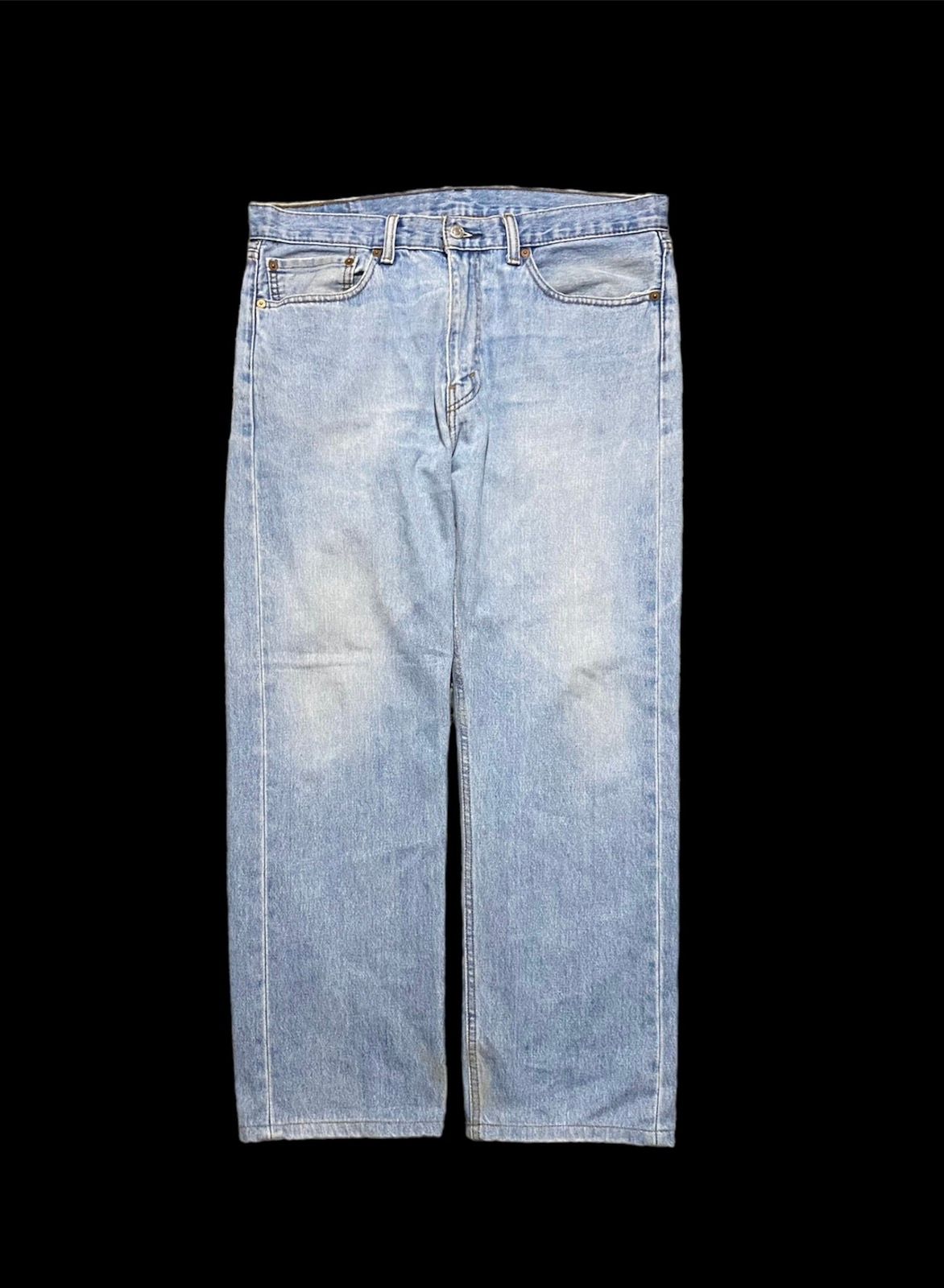 Levis 505 Jeans 90s Light Blue Denim Red Tab Vintage W36 L30 - 5