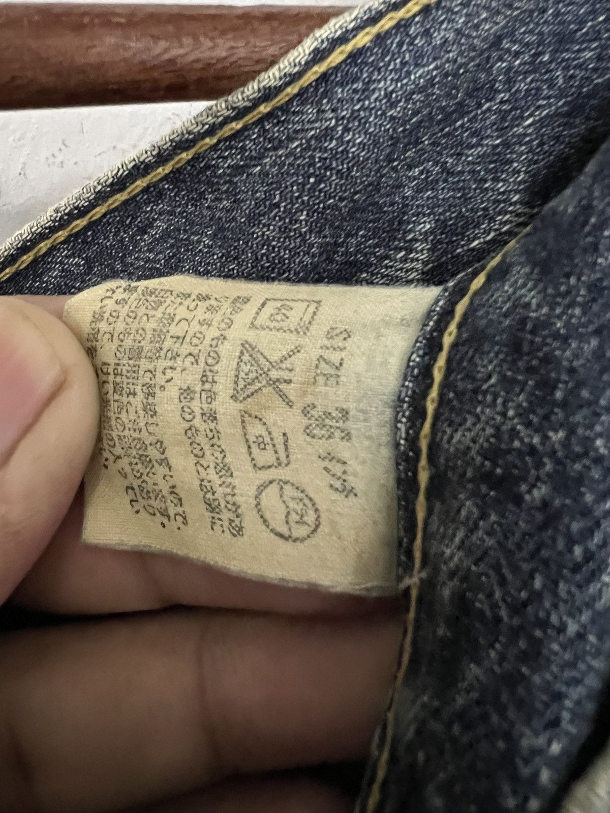 Vintage - Levis 502 Rare Design Denim Jeans - 13