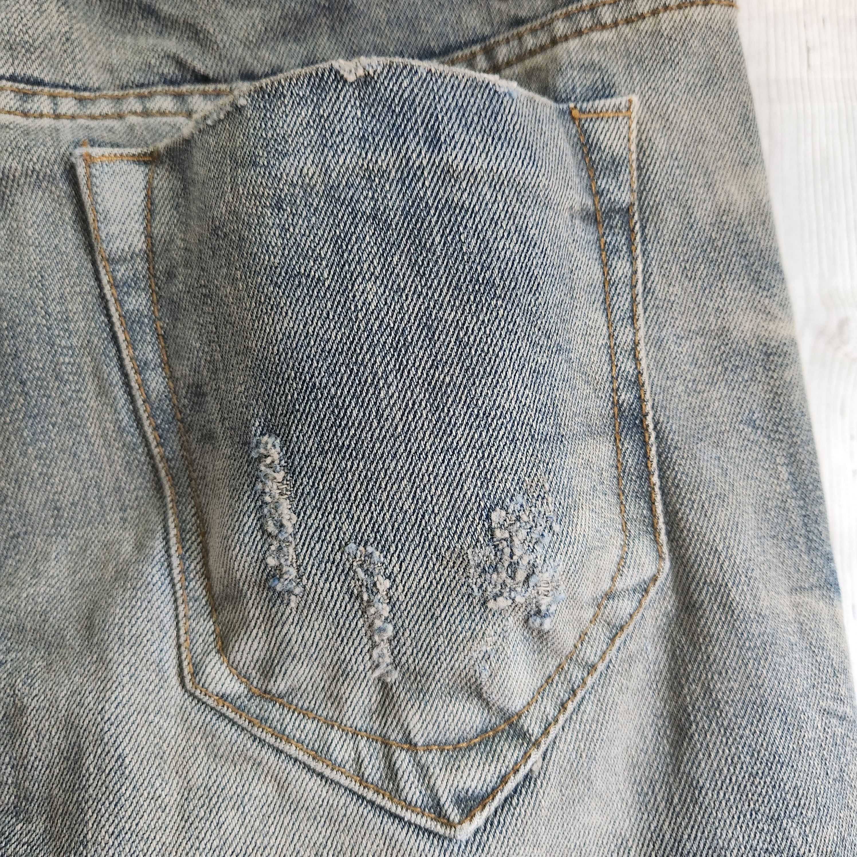 Japanese Brand - Distressed Ozzang Denim Japan Jeans - 9