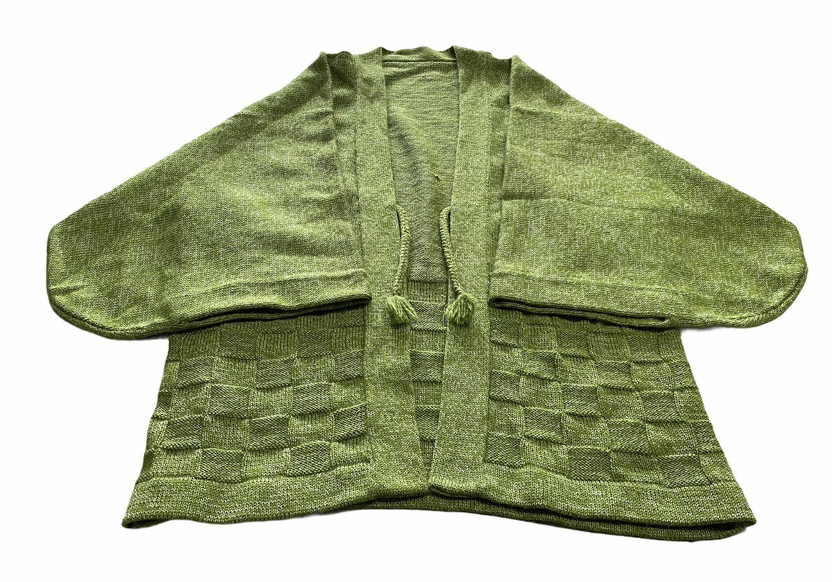 Street Fashion - Knitted Cardigan Sweater Mat Braided Style - 5