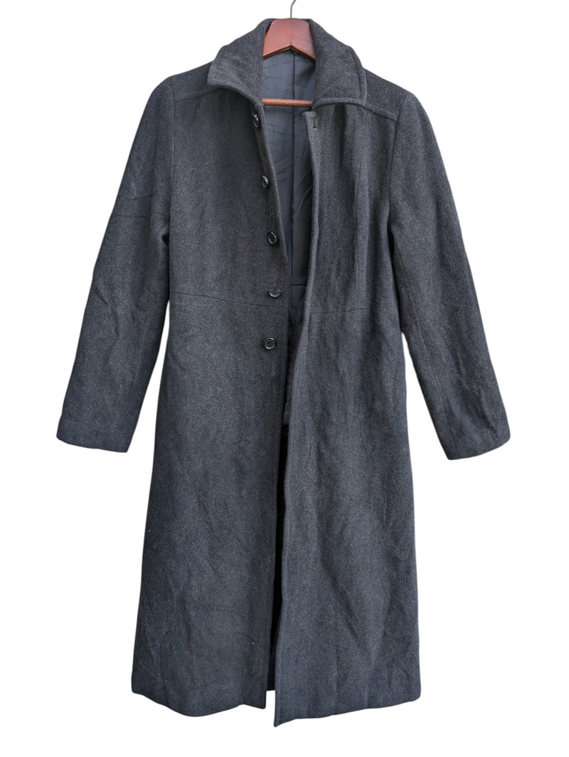 Vintage Yohji Yamamoto Ined Long Wool Jacket - 1