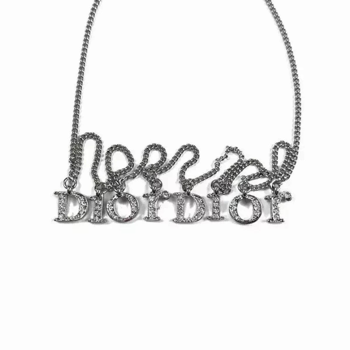 Spellout Silver Necklace - 2