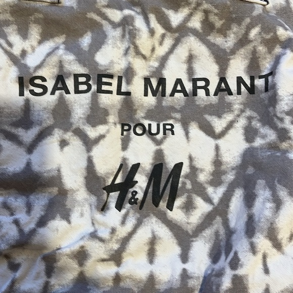 Isabel Marant for H&M Tie Dye Canvas Tote Bag - 7