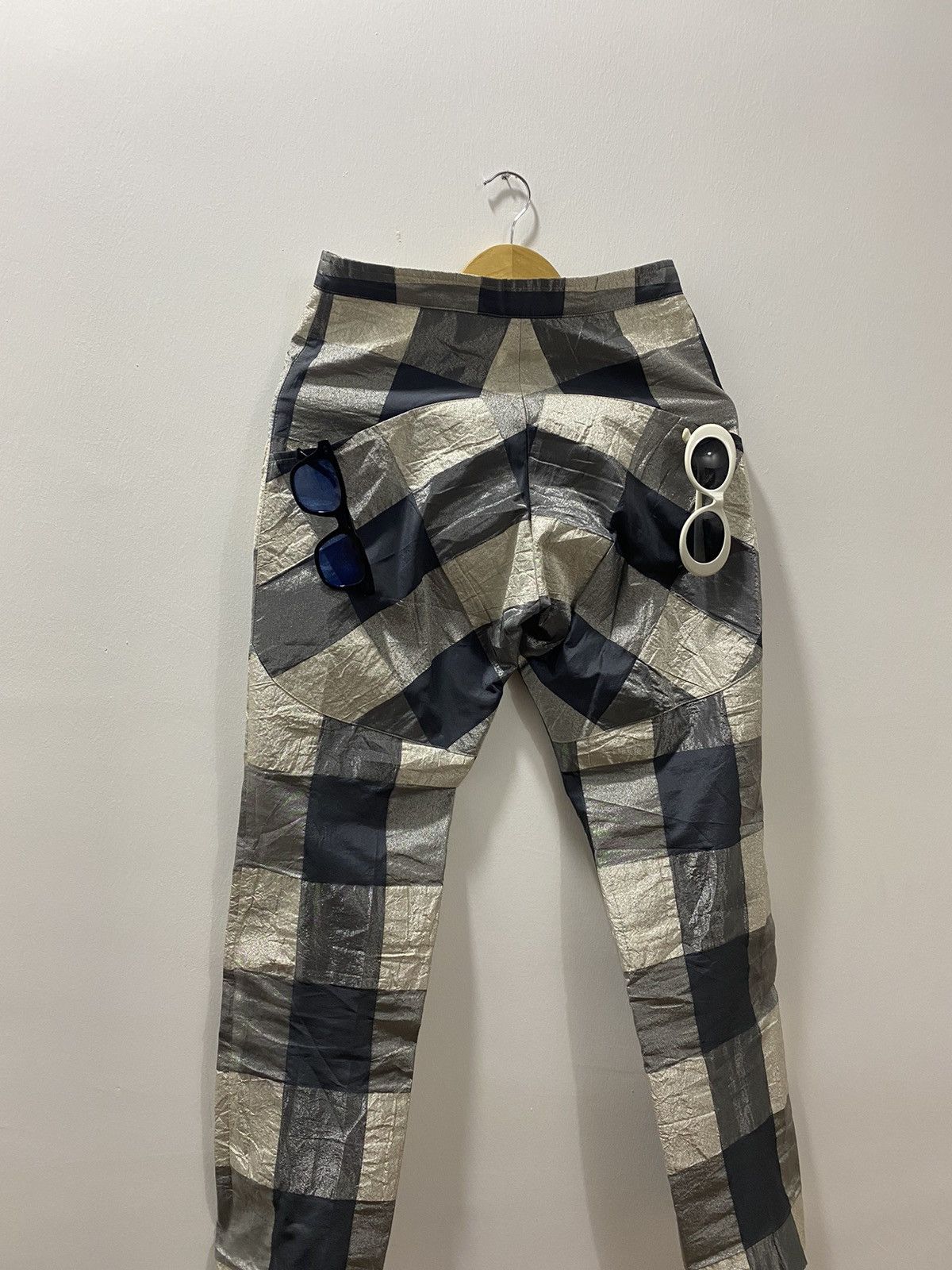 Y’s Yohji Yamamoto Plaid Checkered Pant - 4