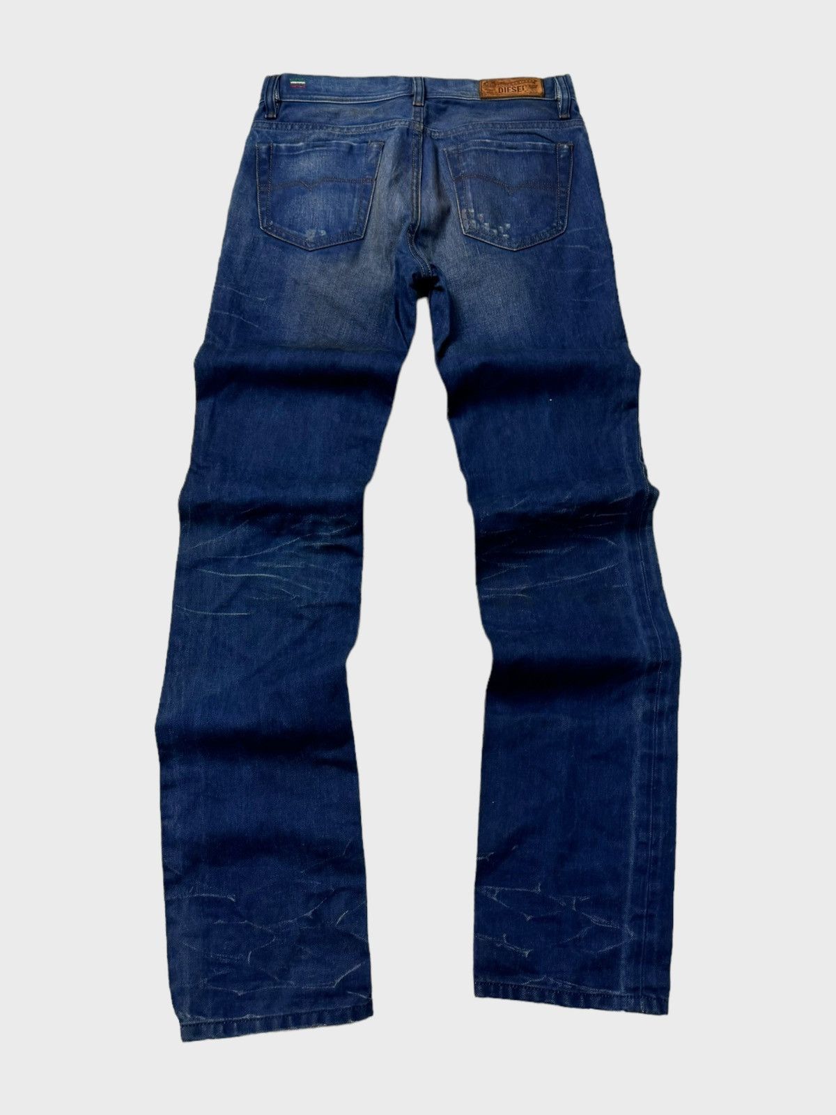 Diesel Jeans Distressed Mud Washed Denim Luxury - 2