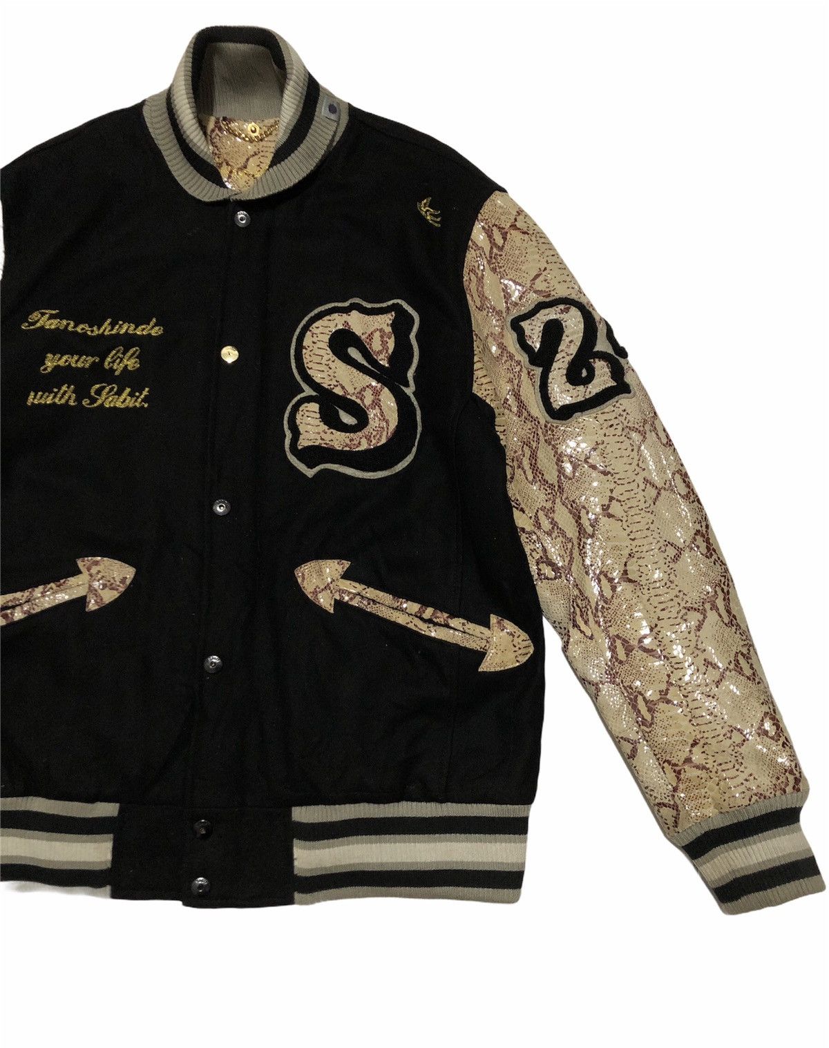 Vintage - VJ21 Sabit NYC Varsity Jacket - 3