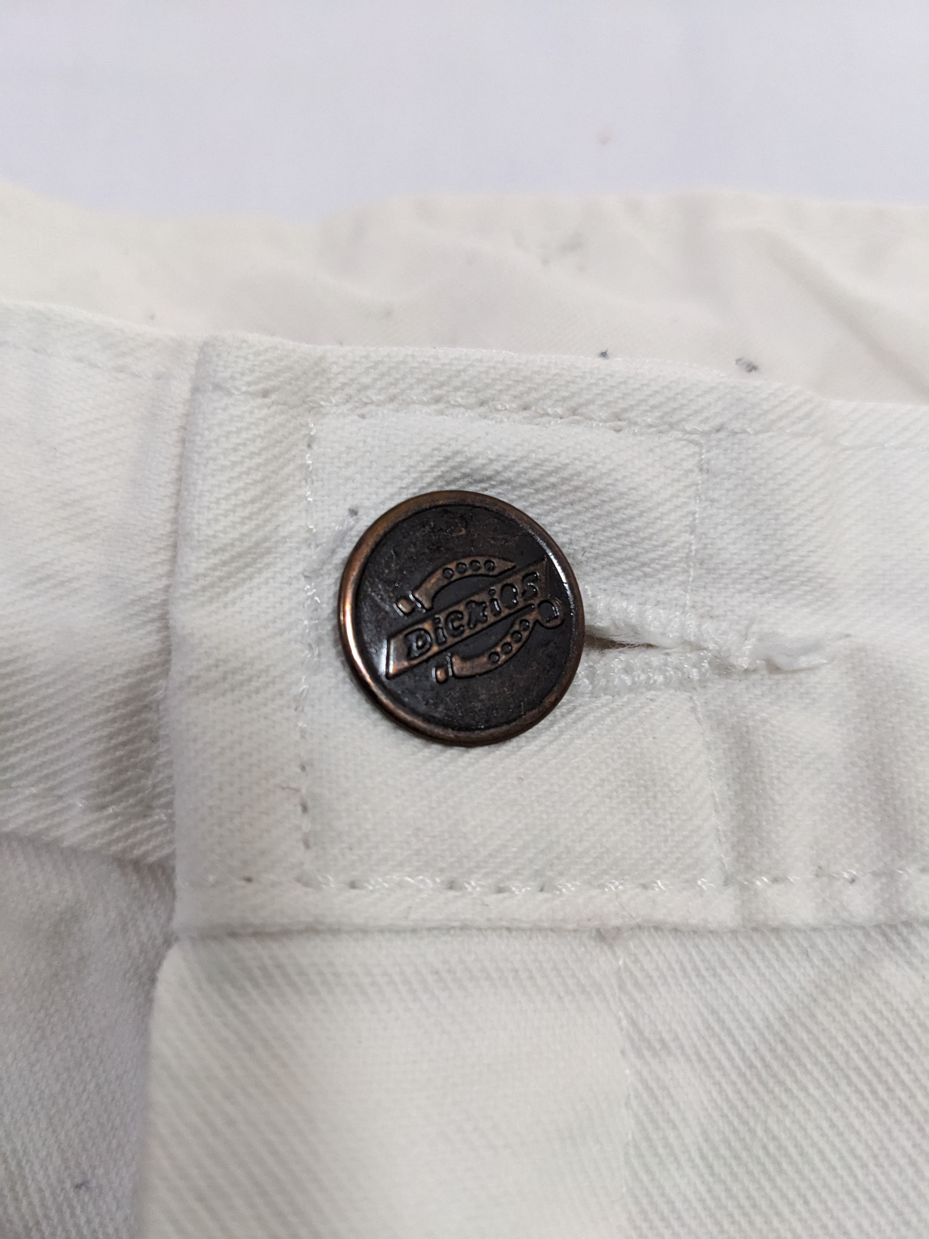 Vintage Dickies White Painter Carpenter Pants - 7