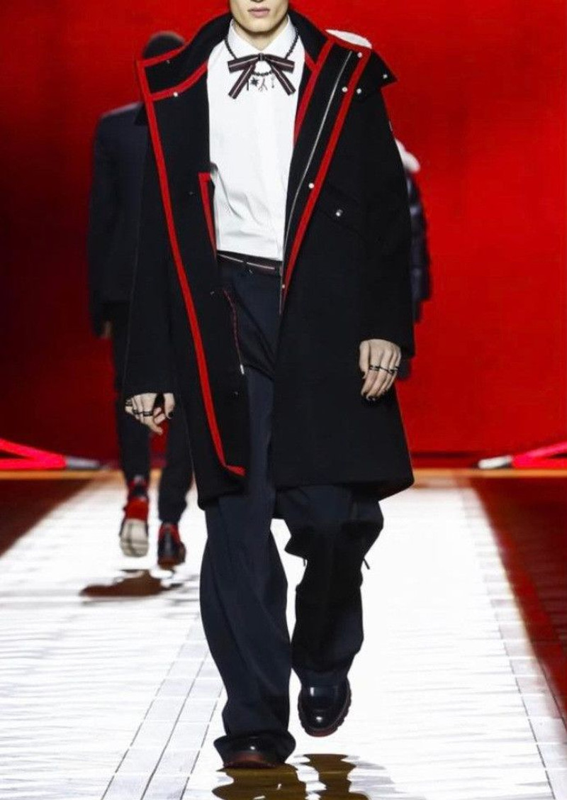 Dior Homme x Kris Van Assche A/W16 Trimming Tape Belt Slacks - 1