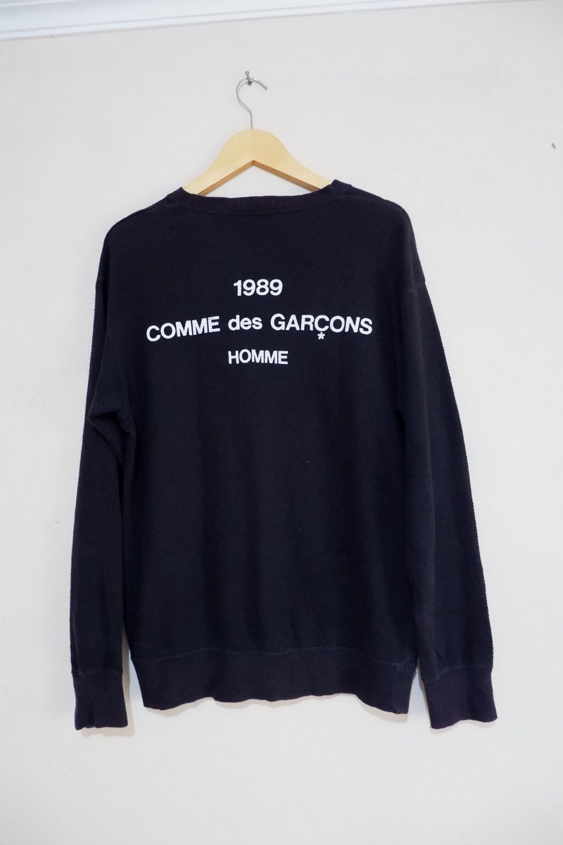 Vintage 1988 - 1989 Comme Des Garcons Staff Sweaters - 1