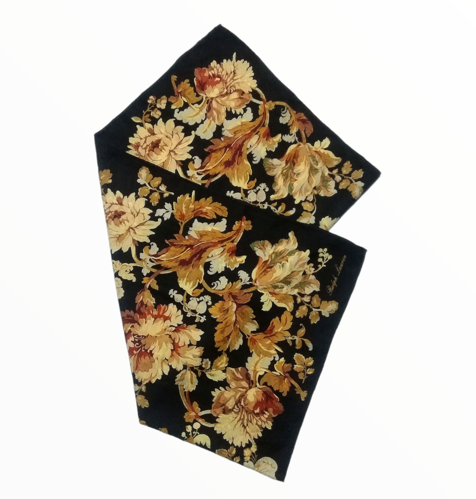Polo Ralph Lauren - Ralph Lauren Bandana Handkerchief Flower Design Unisex - 5