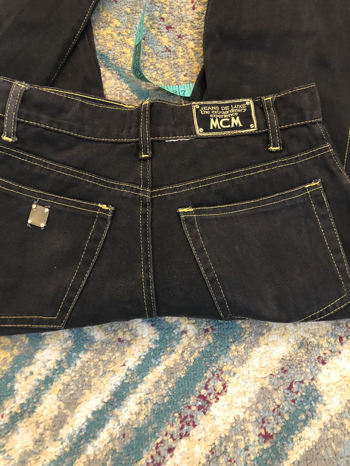 Vintage MCM Jeans Made Italy - 4