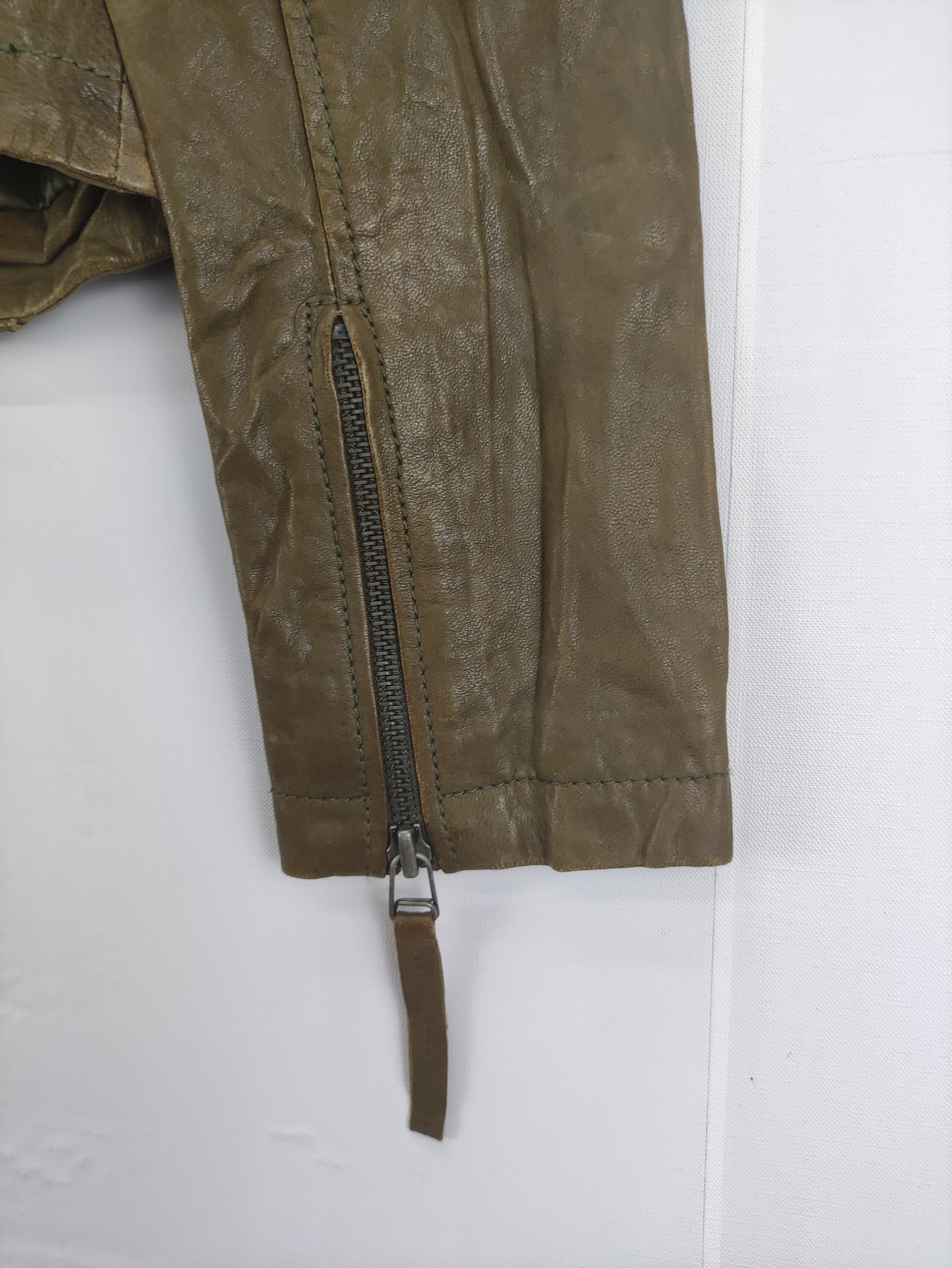 Vintage Enchantem Leather Jacket Zipper - 10