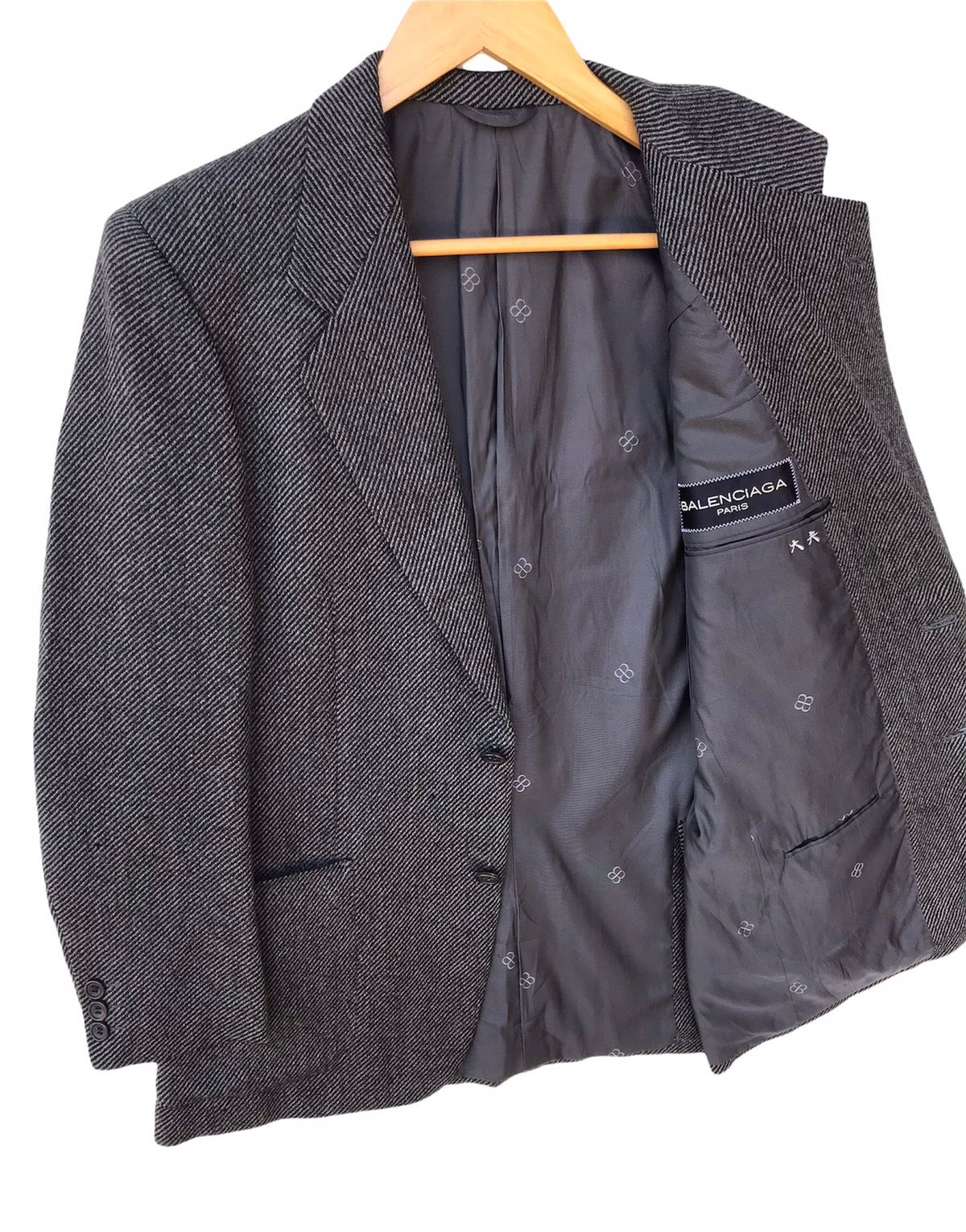 🔥NEED GONE🔥 Balenciaga Paris Wool Suit Jacket - 6