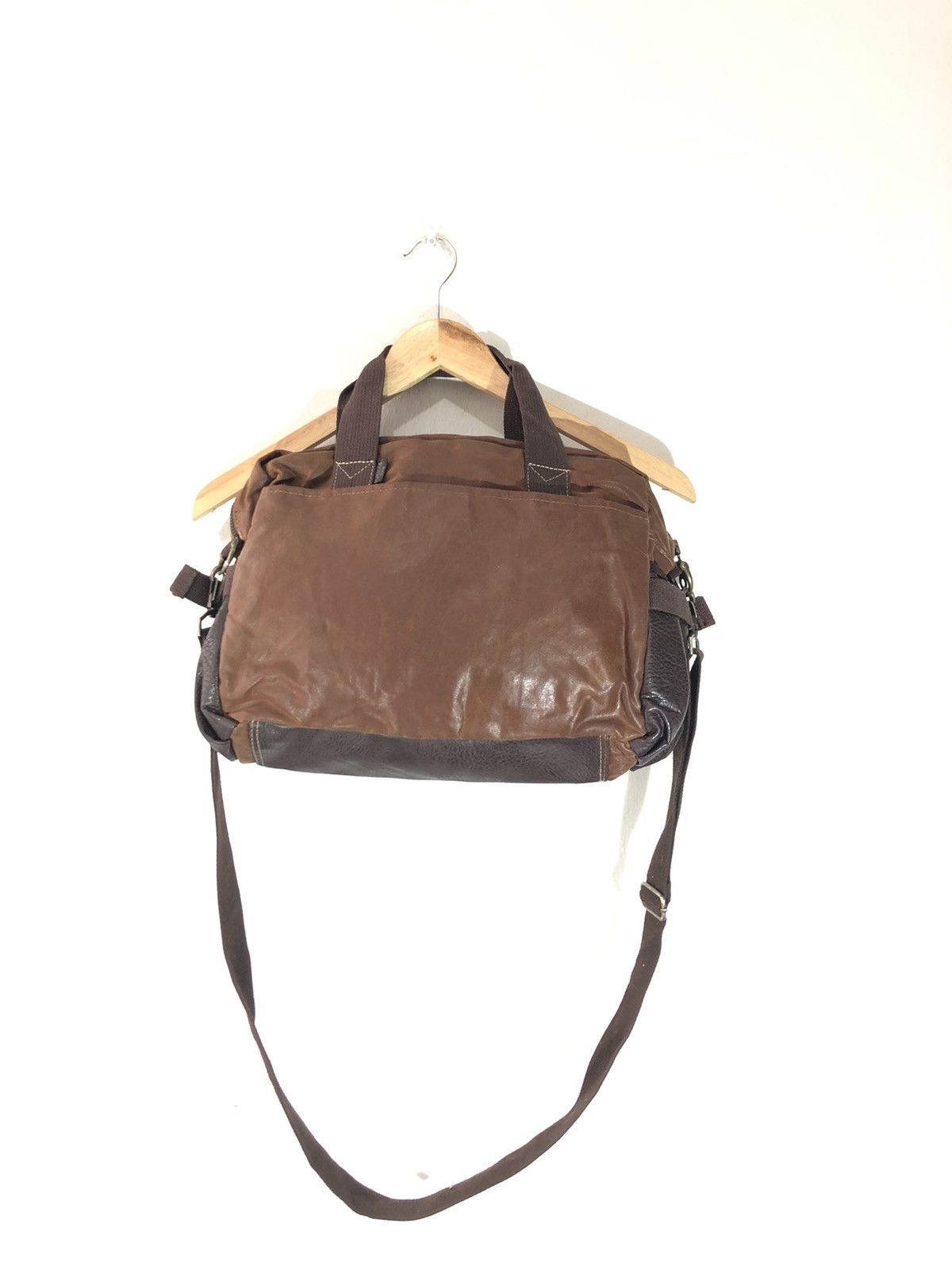 Porter Messenger/ Laptop Bag Material Leather - 4