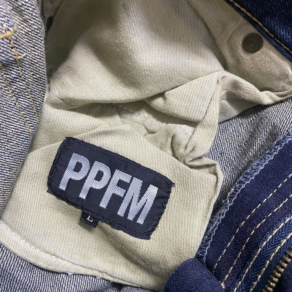 Japanese Brand - PPFM Denim Double Waist Jeans - 17