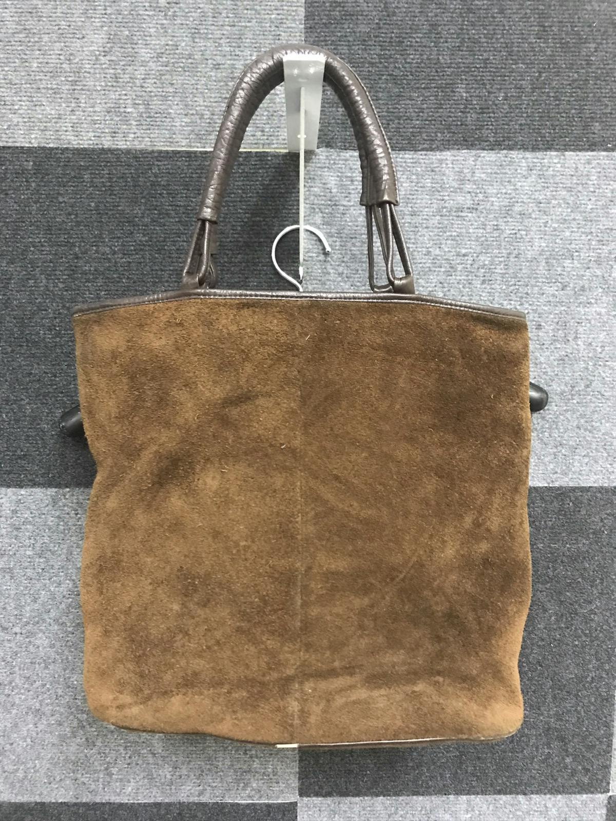 Vintage - Suede Leather Mini Bag - 2