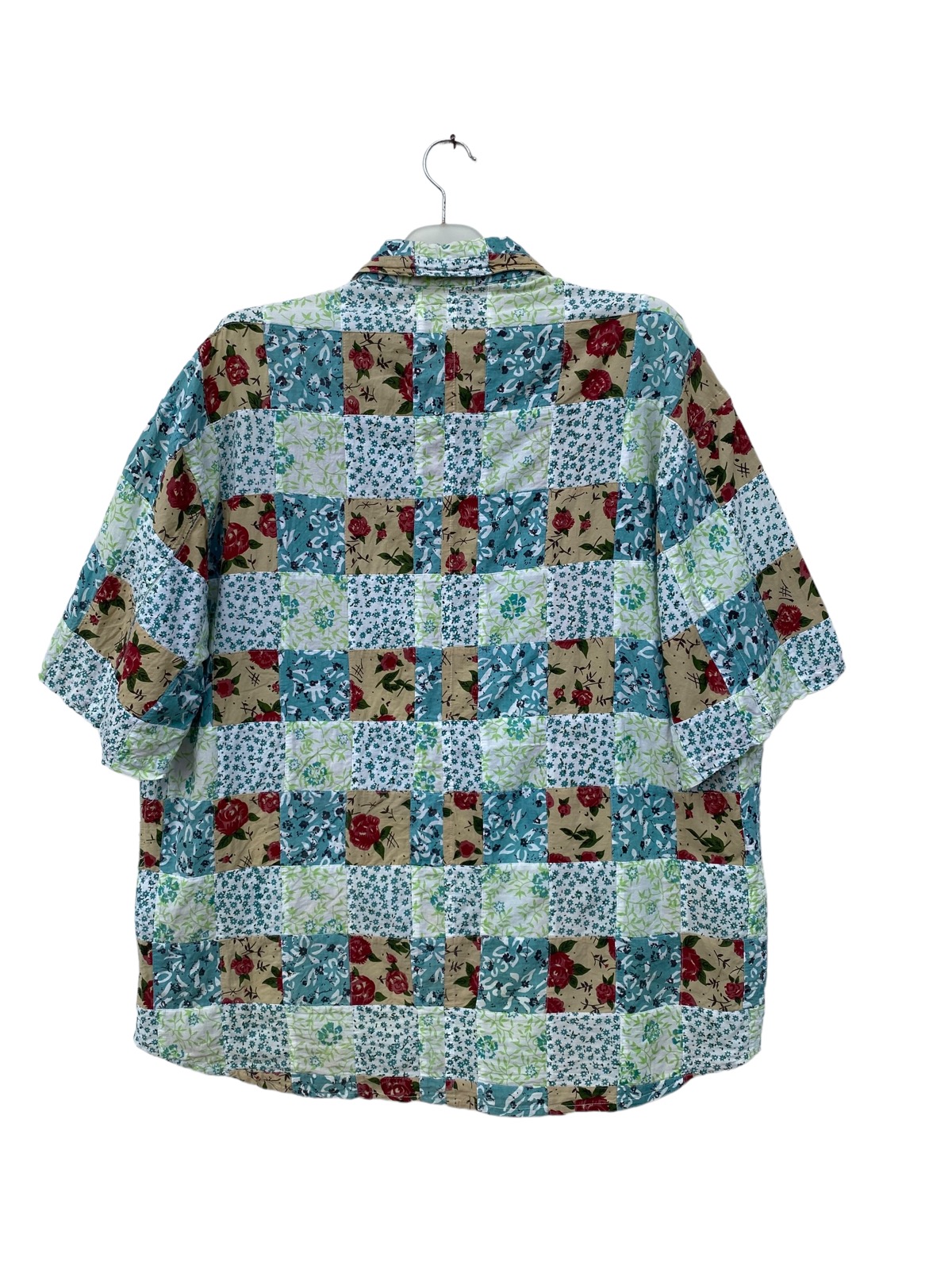 Vintage - Vintage Kansai Yamamoto Flora Design Patchwork - 2