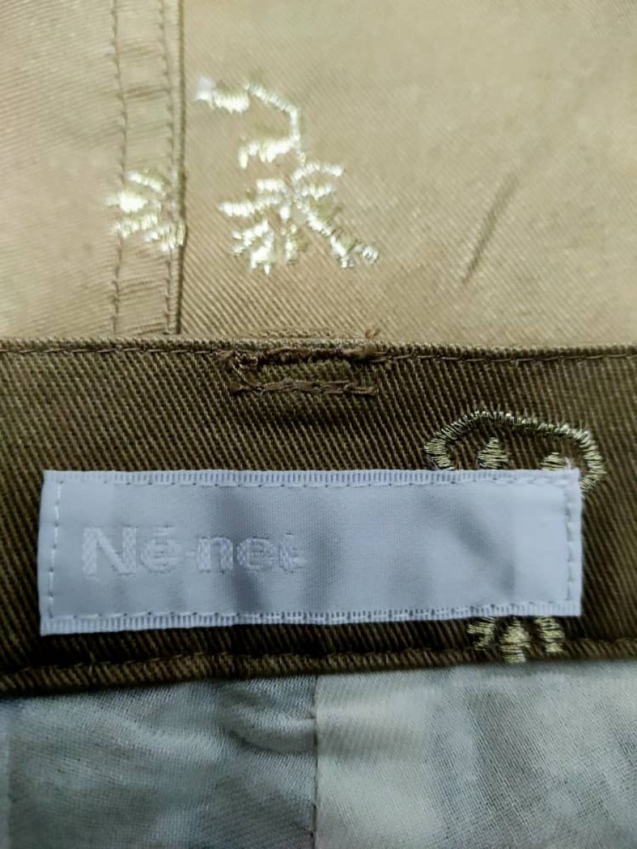 Designer - Ne-Net Embroidered Cropped Pant - 5