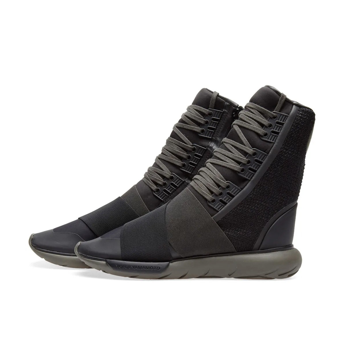 adidas Y-3 Qasa Boot 'Triple Black' BY2629 (2017) DS - 9