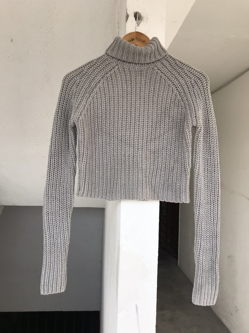 Alexander Wang Turtleneck Cropped Knit - 1