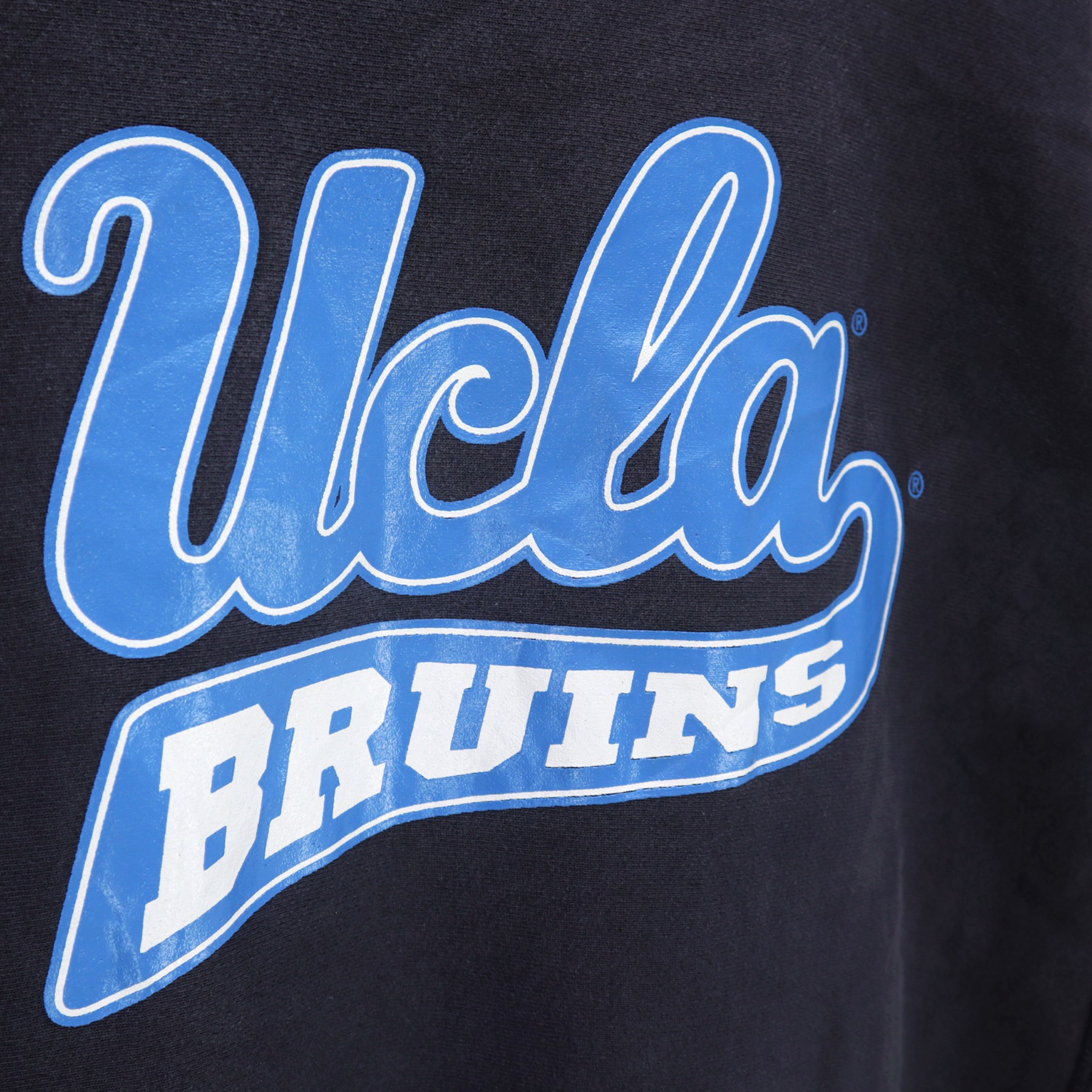 Vintage UCLA Bruins CHAMPION REVERSE Weave Crewneck Sweatshirt Pullover Jumper Big Logo Made In U.S.A - 2