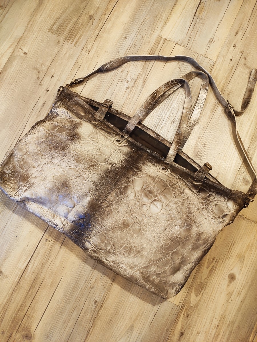 Gianni Barbato - Exotic leather travel bag.Like Gucci or Saint Laurent. - 2