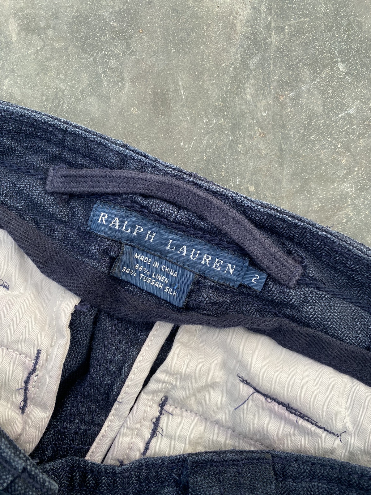 Statement pant 🔥 Vintage Ralph Lauren Linen Cargo Pant - 8