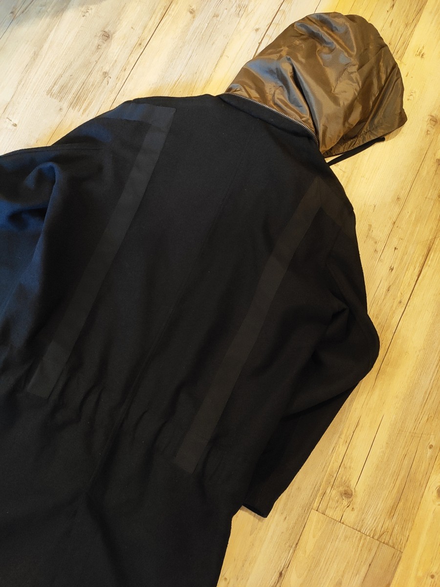 Reversible long coat.Like Rick Owens or Sacai - 9