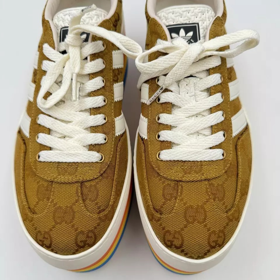 adidas x Gucci Gazelle Original GG Multicolor Platform (Women's) - 3