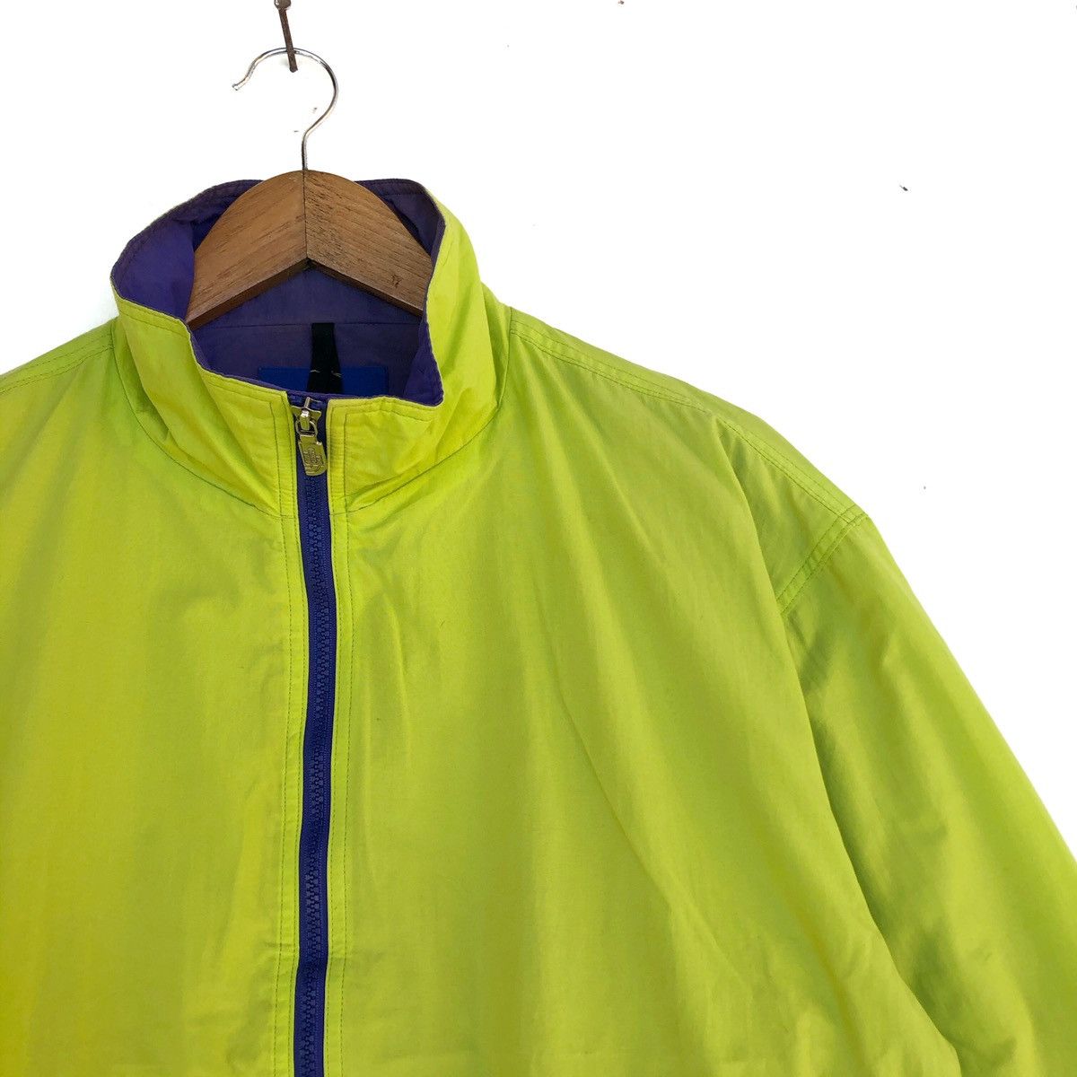 ❄️THE NORTH FACE Neon Green Windbreaker Zip Jacket - 3