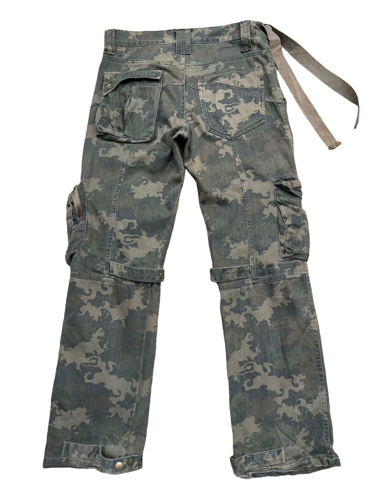 Camo Bondage Tactical Multipocket Baggy Cargo Pants 32x31 - 4