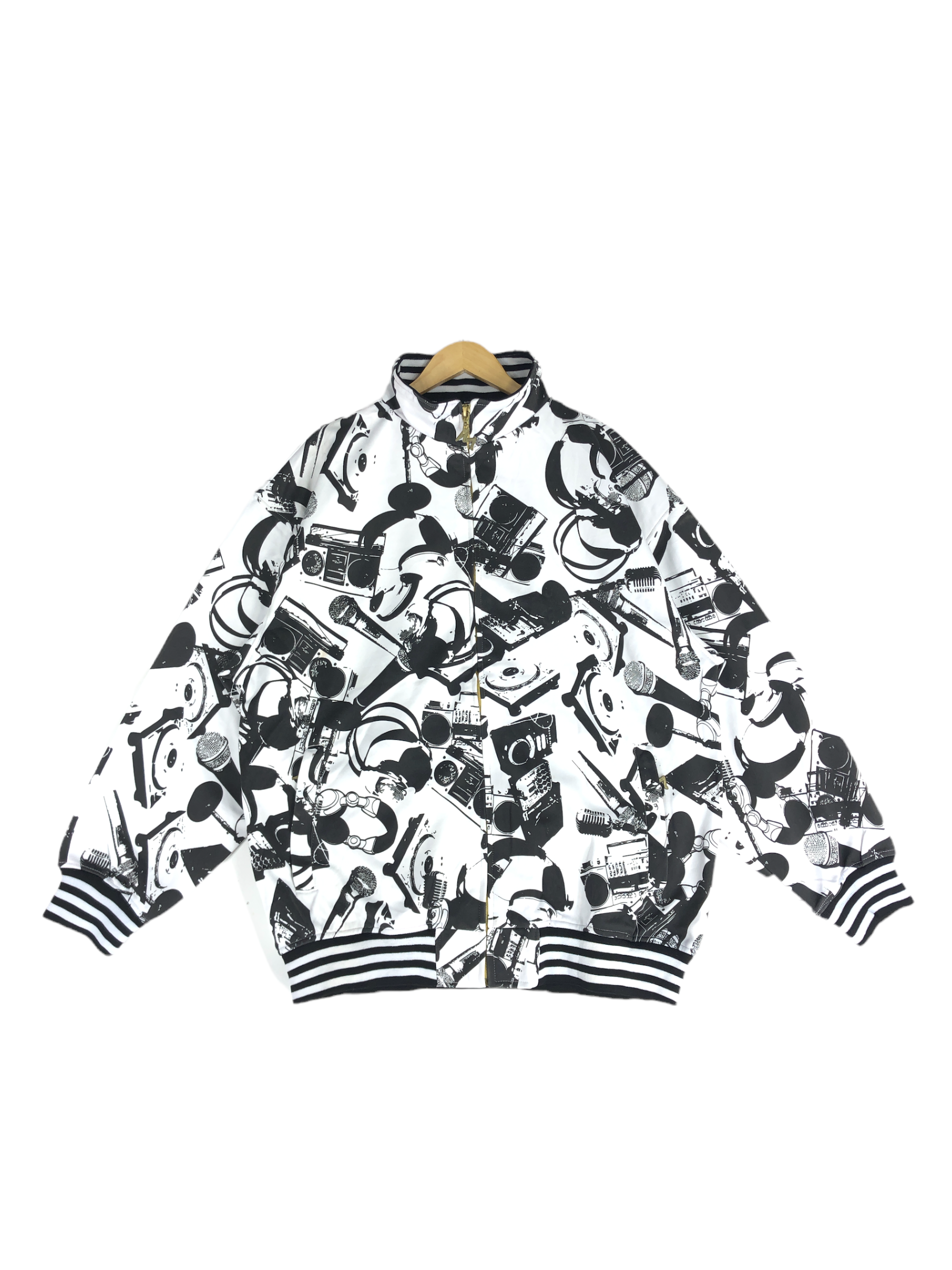 Archival Clothing - Avant Garde MURAWEAR All Over Print Baseball JAcket - 1