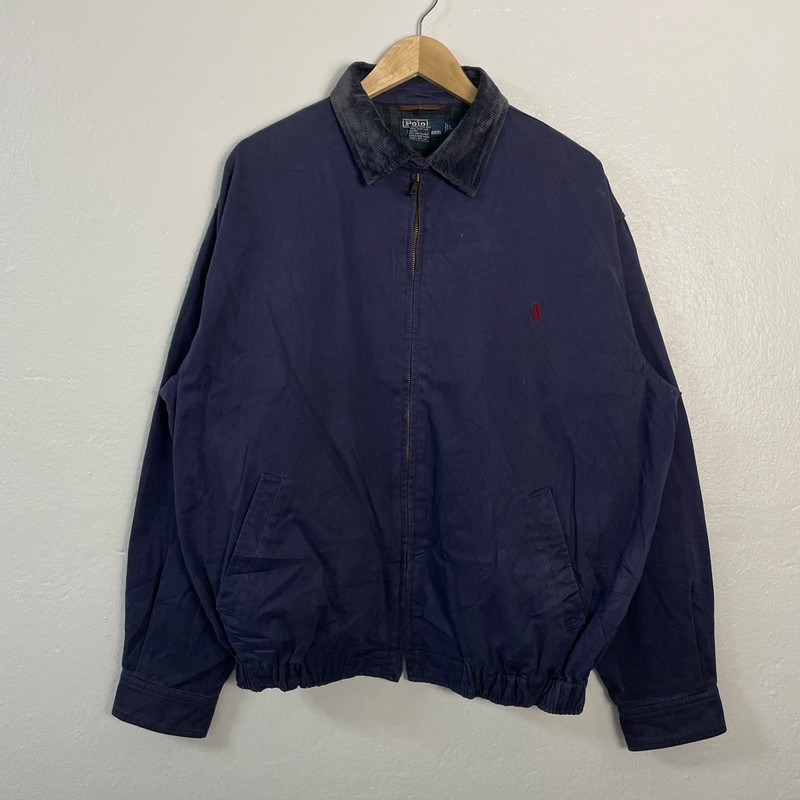Polo Ralph Lauren - Vintage Polo By Ralph Lauren Zipper Ups Jacket - 1