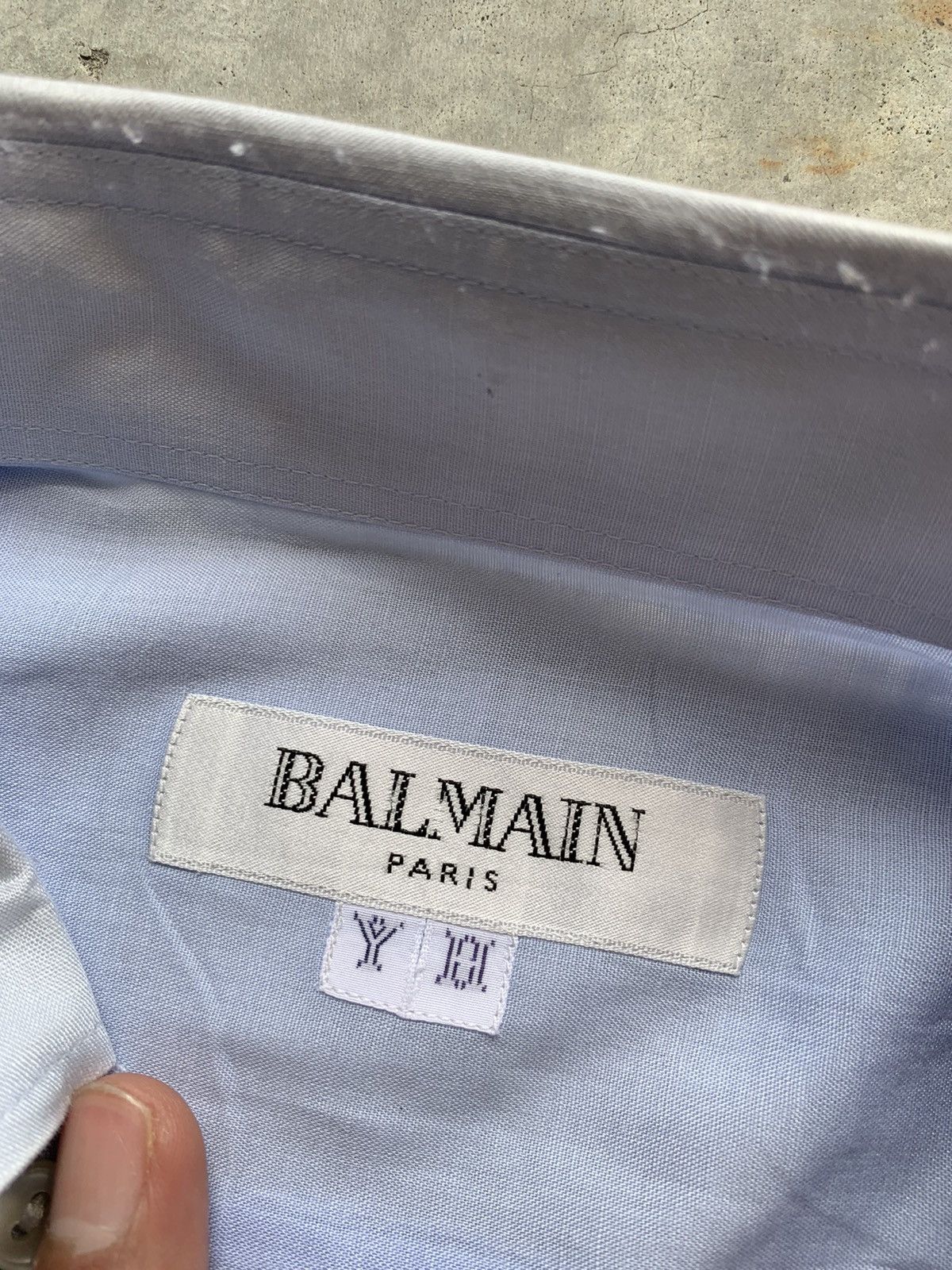 Vintage Balmain Paris Button Up Shirt - 5
