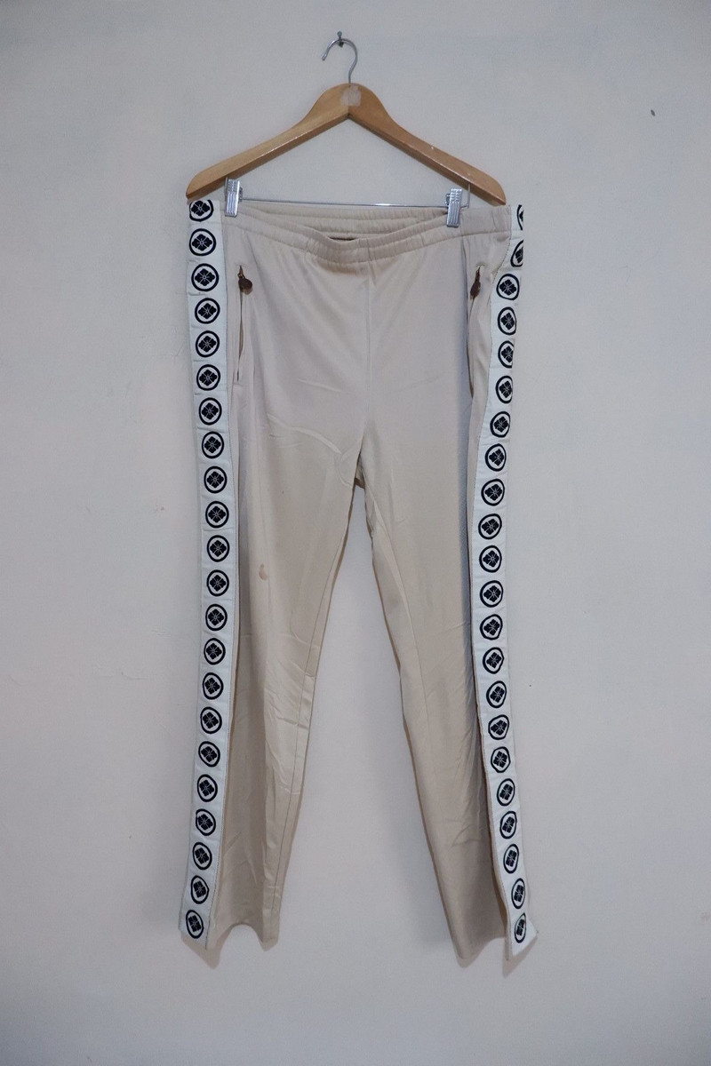 2005 Archive Evisu Yamane Taped Track Pants Embroidered - 1