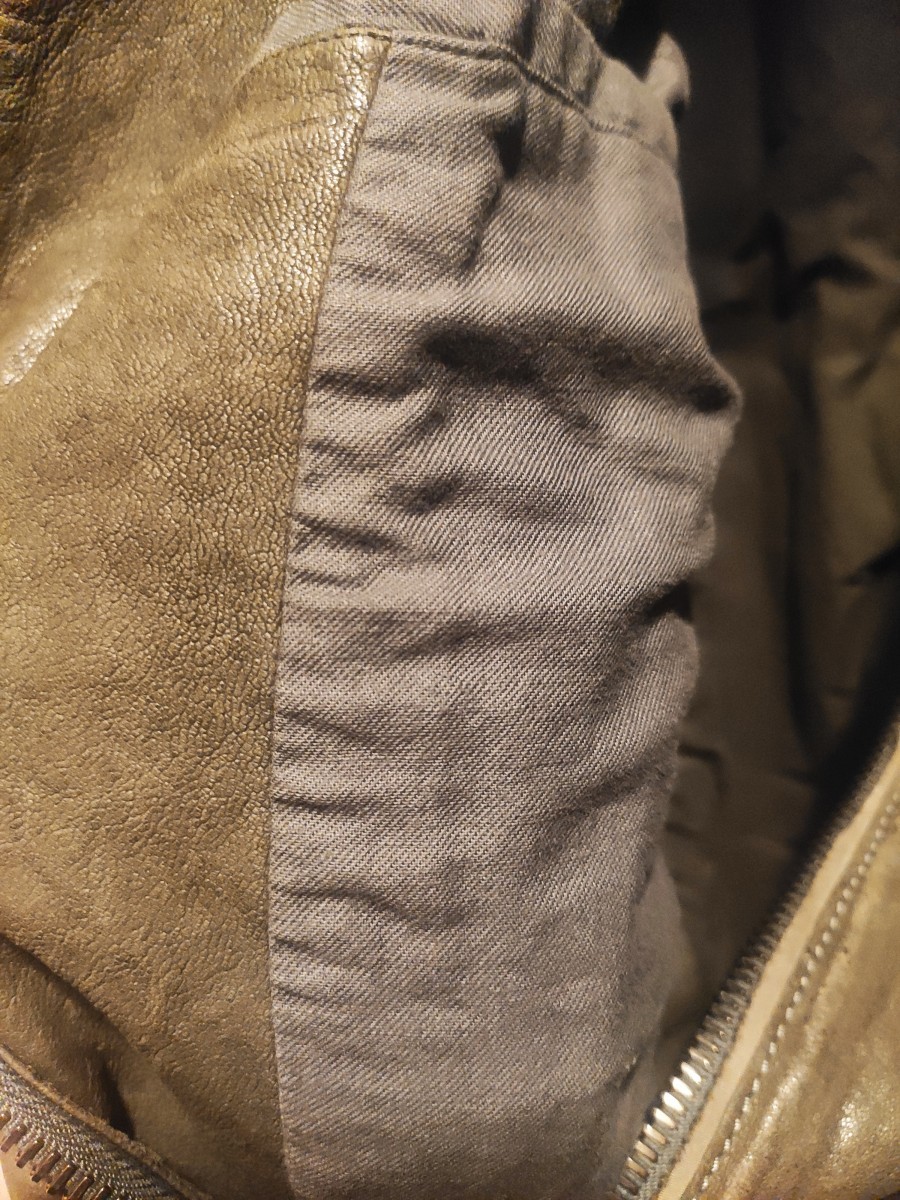 Gene Par Yukio Mishiba - GRAIL! Riders leather jacket.Like Julius or RIck Owens - 10