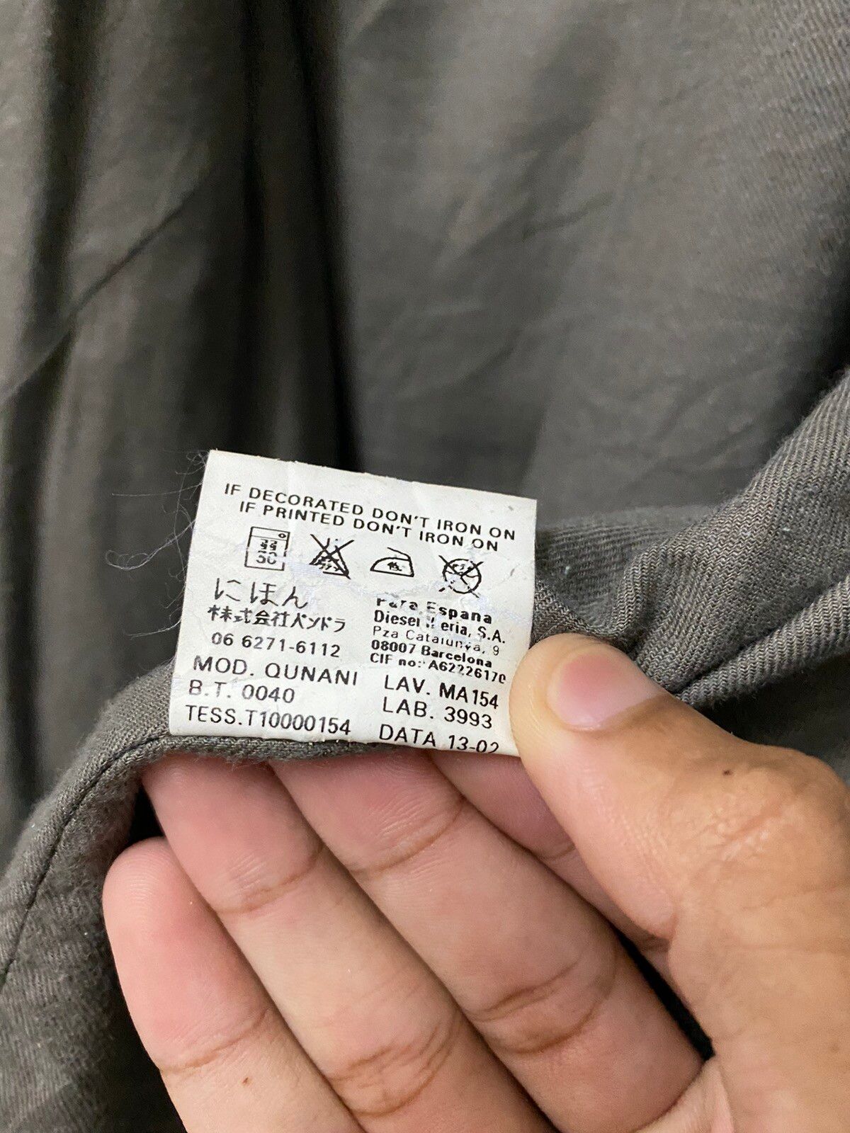 🔥GRAIL🇯🇵 Diesel Indigo Thermic Technical Chore Jacket - 9