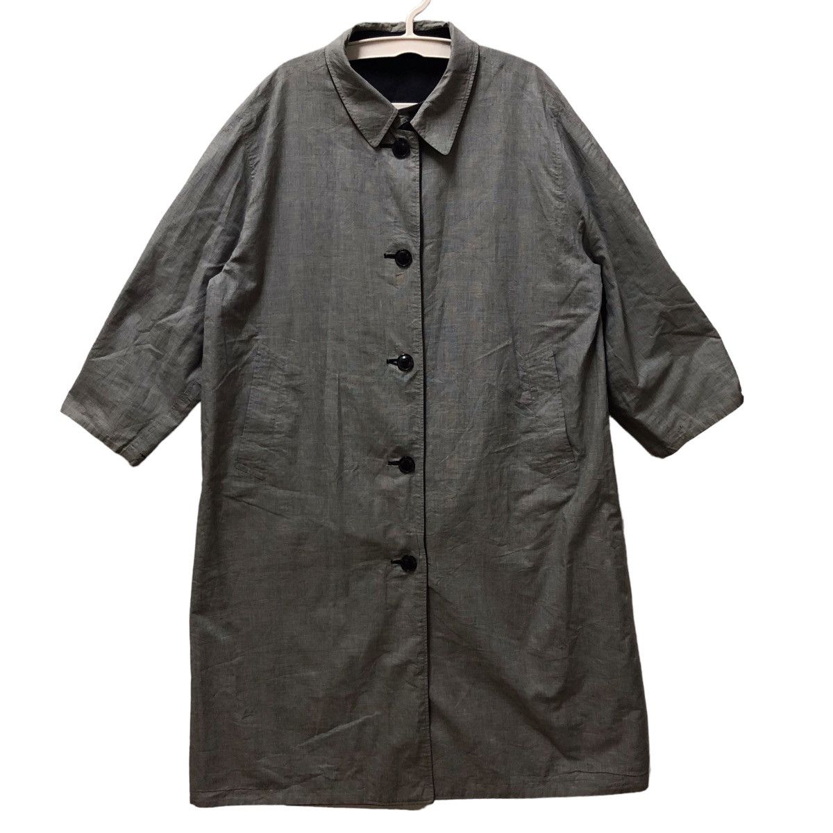 Vintage issey miyake oversize reversible cotton coat - 10