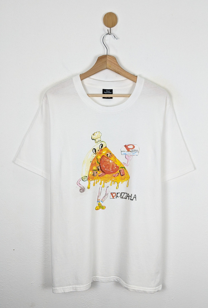 Miharaysuhiro Pizza-la shirt - 1