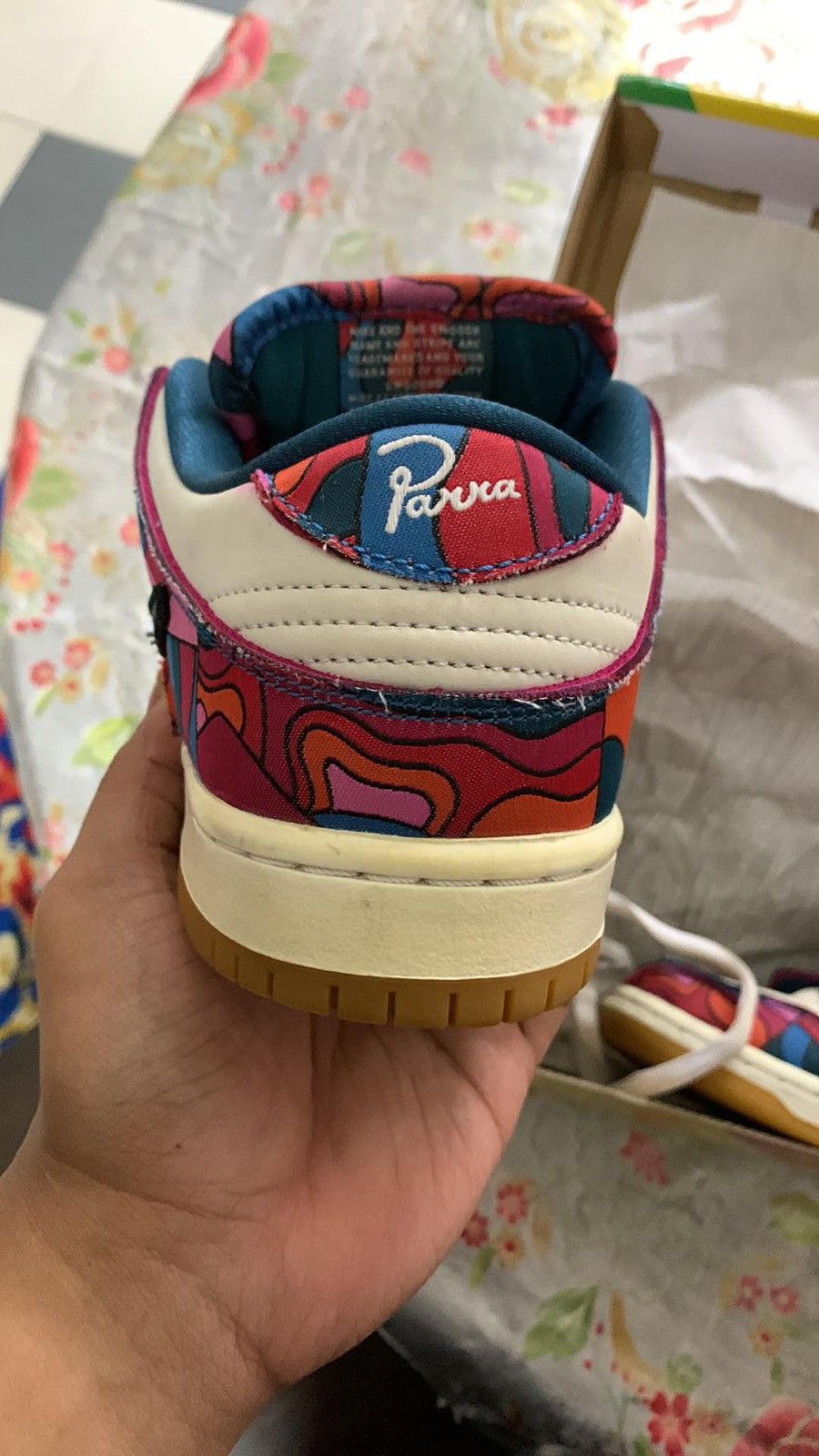 NIKE SB DUNK PARRA ABSTRACT ART - 7