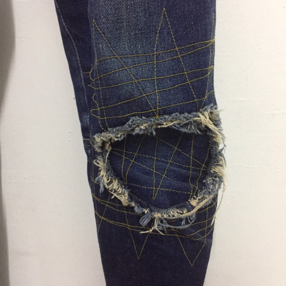 Christopher Nemeth - Christoper nemeth jeans rare design patch on knee - 5