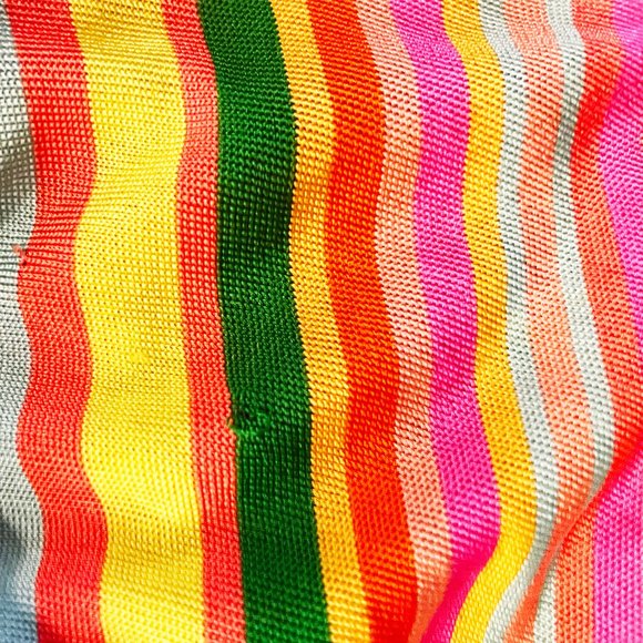 Dolce & Gabbana Colorful Rainbow Striped  V-neck top - 7