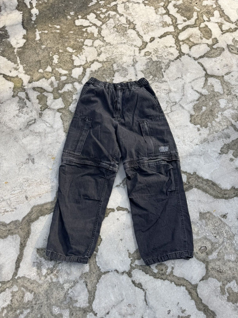 Gu X Undercover Cargo Baggy Pants. - 1